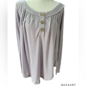 🔥🔥We the Free, Cozy Pullover Lavendar Long SleeveTop Size XS
